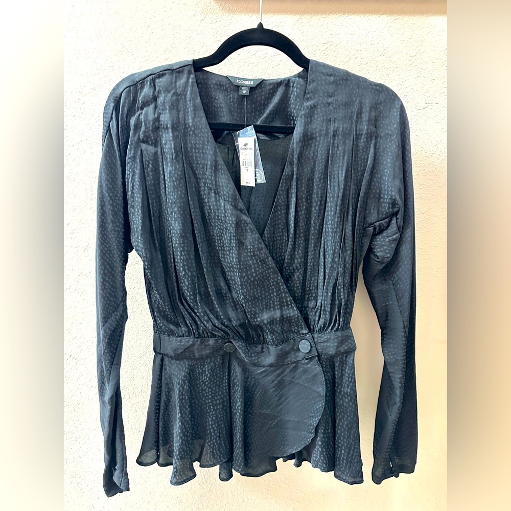 Express long sleeve blouse